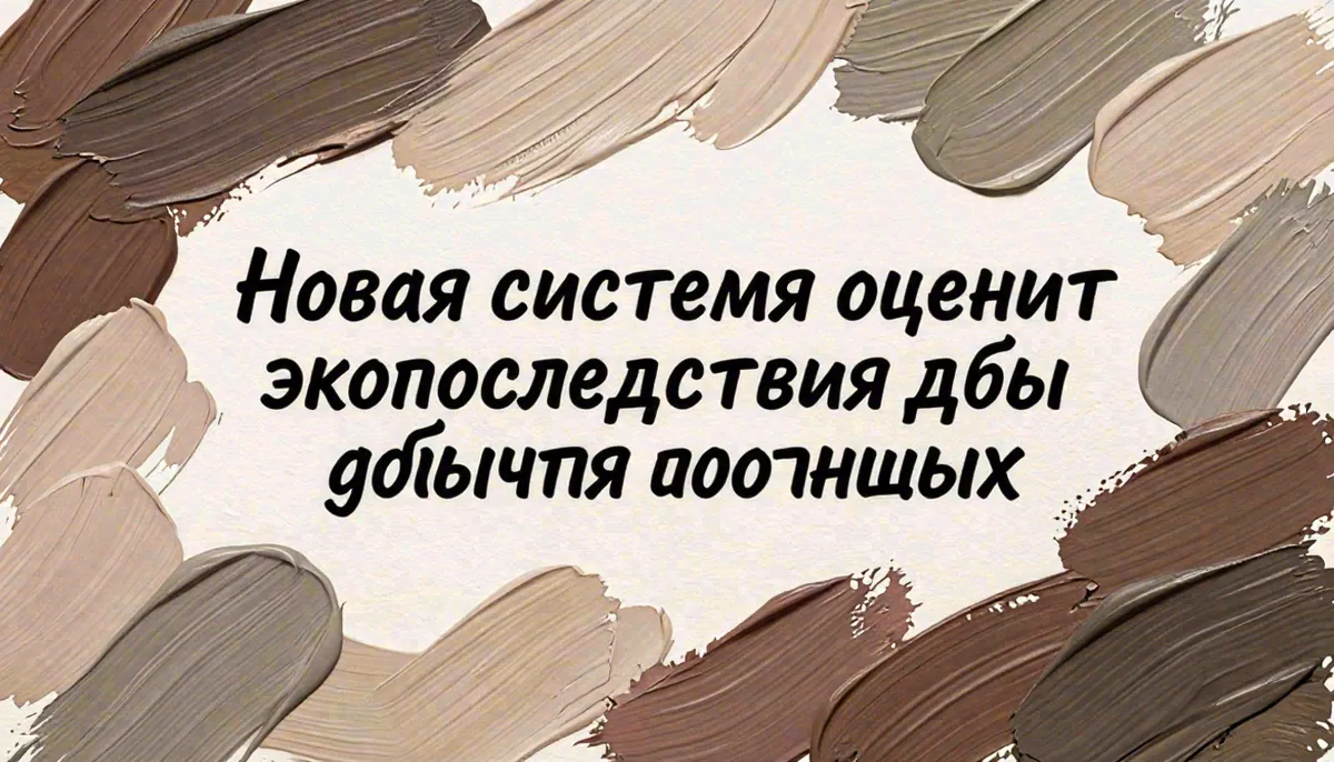 Новая система оценит состояние земель после добычи полезных ископаемых